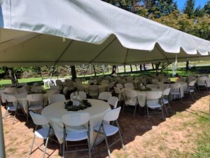 Outdoor Party Tent for private event